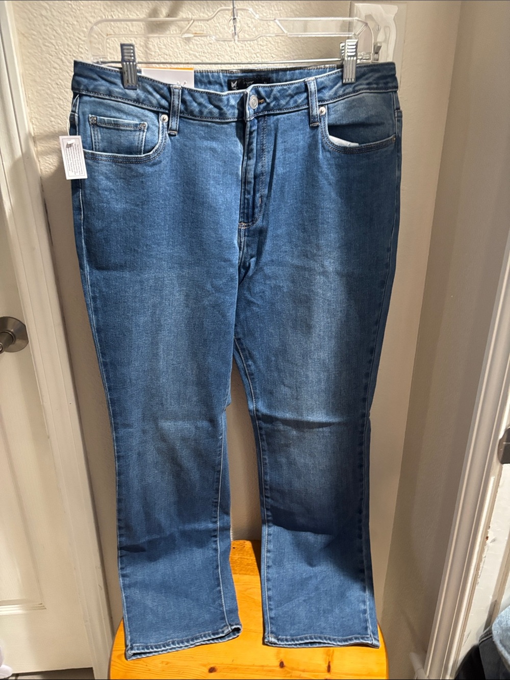 Members Mark Women’s Mid Wash Blue Jeans 12 NWT